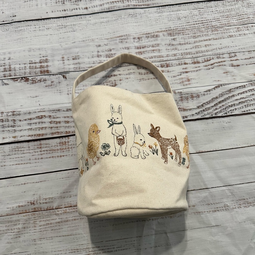 Canvas Easter Basket